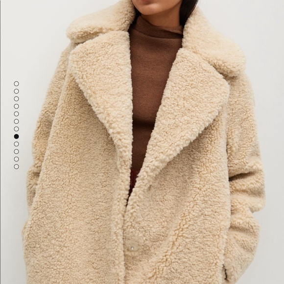 Mango oversized faux coat bloggers fav - Picture 8 of 13